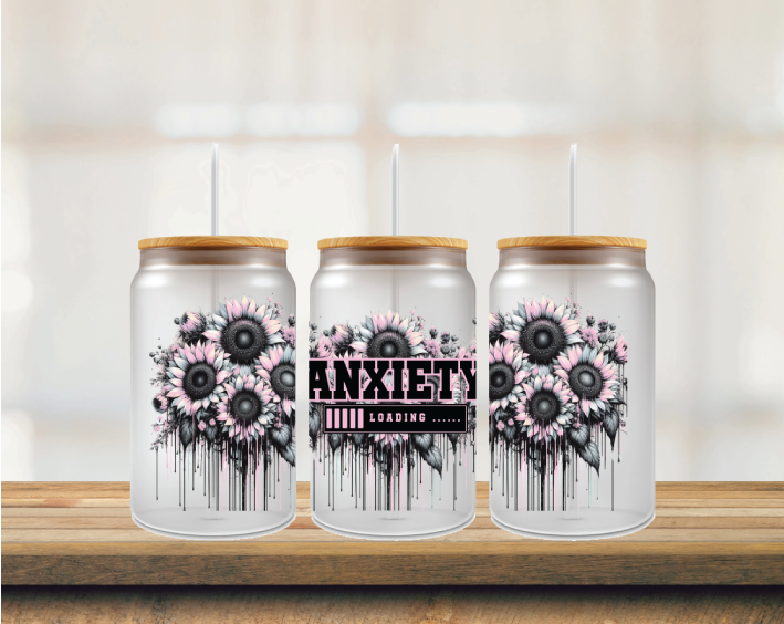16oz Glass Can Anxiety Loading