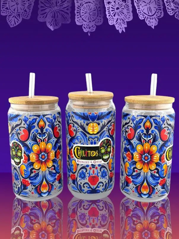 Glass Can 16oz full color