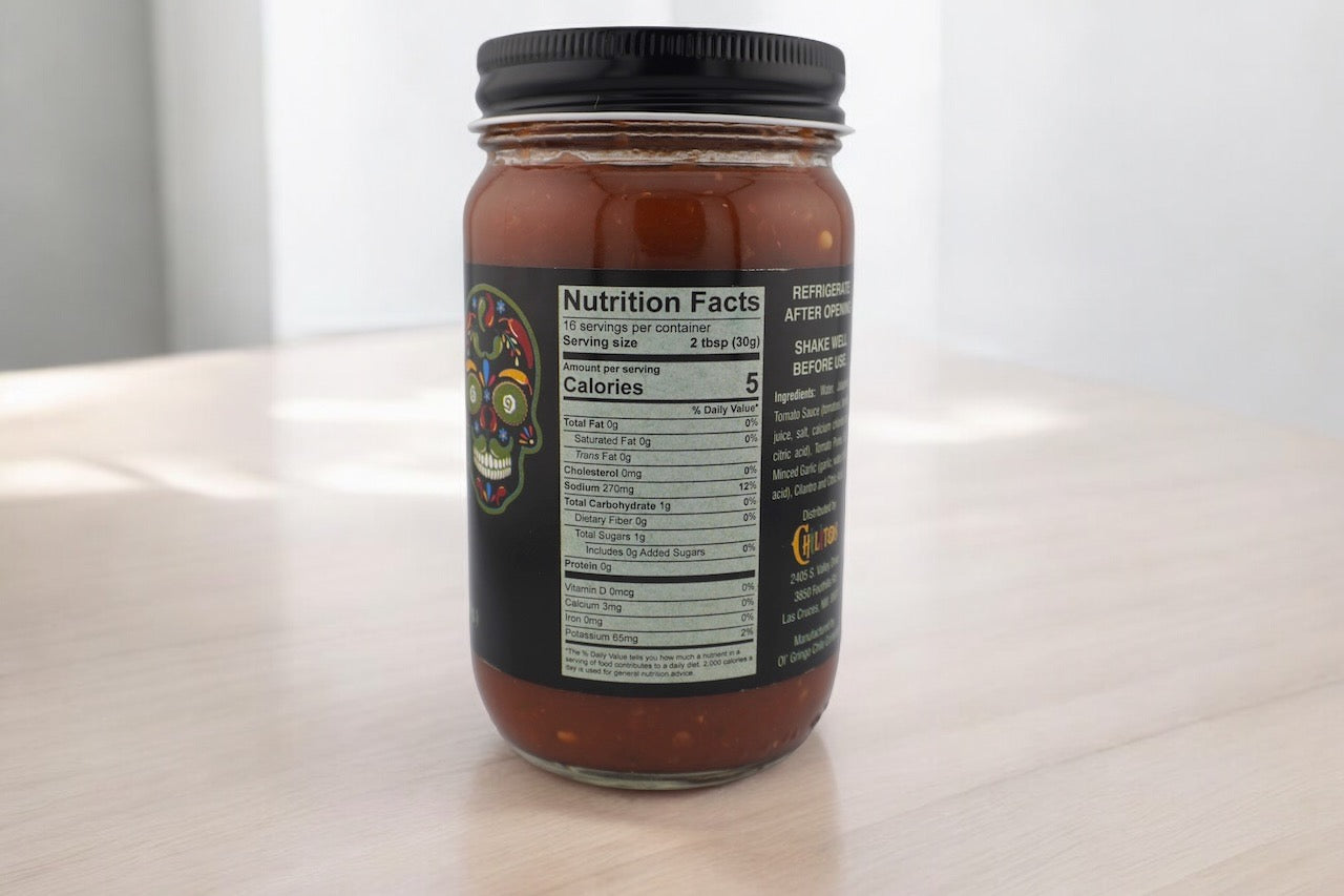 Chilitos Salsa Jar
